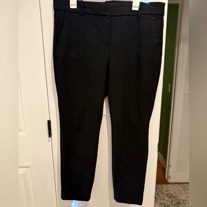 J. Crew Black Cameron Trousers